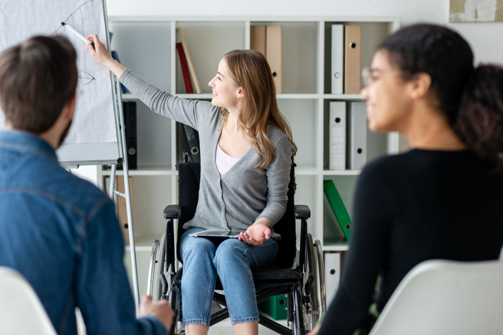 Group activity session for NDIS participants